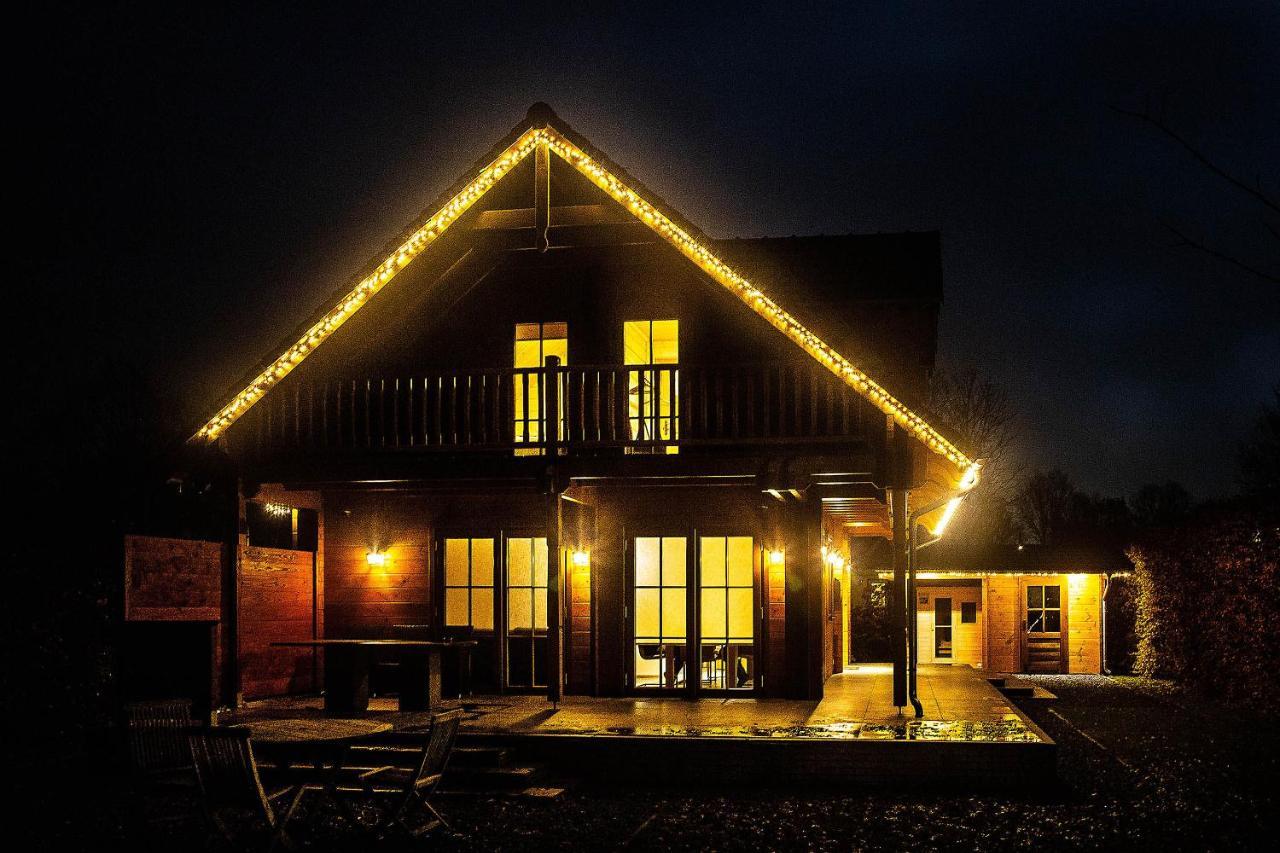 Houten Villa Tine Den Ham Exterior foto