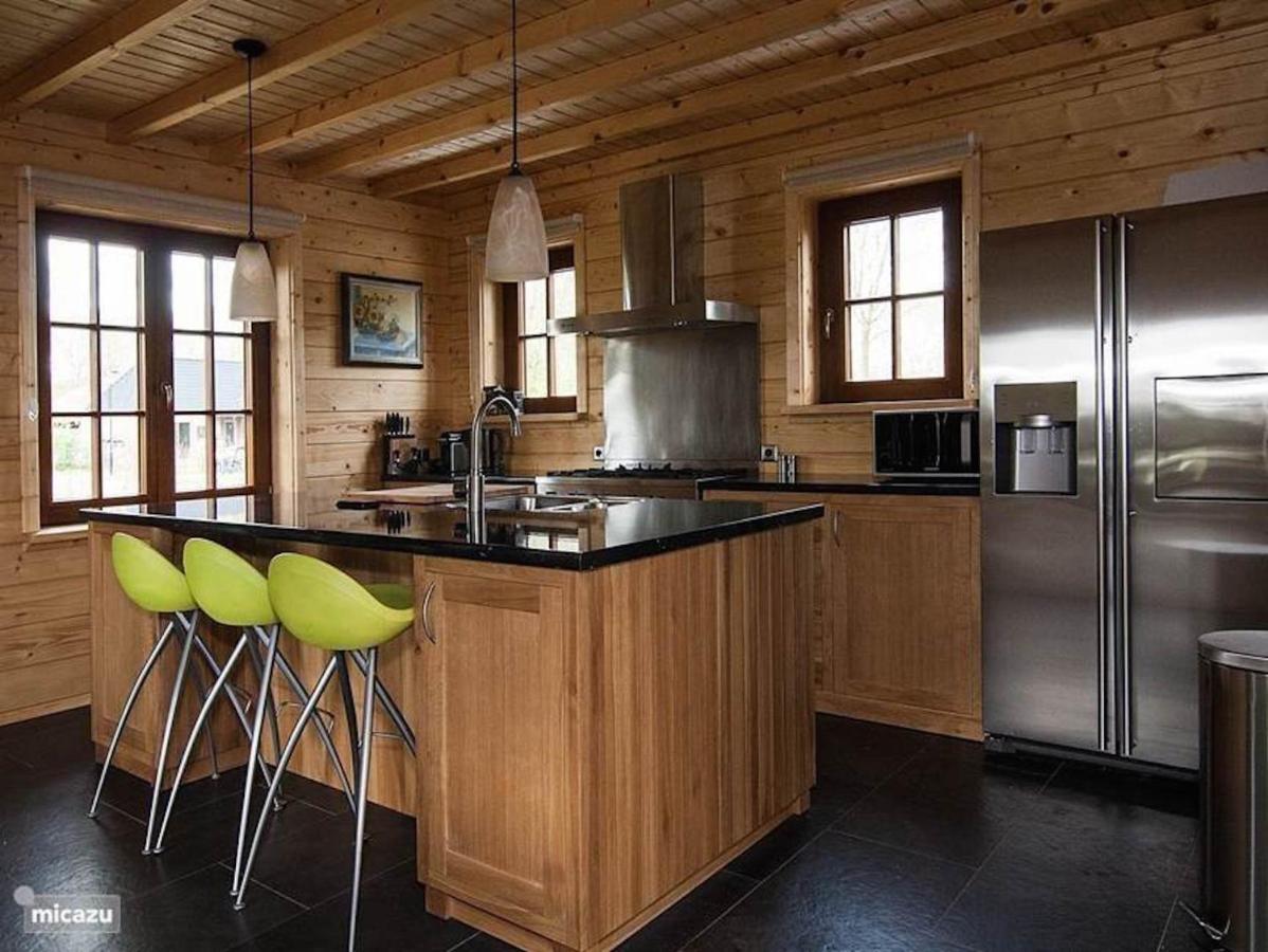 Houten Villa Tine Den Ham Exterior foto