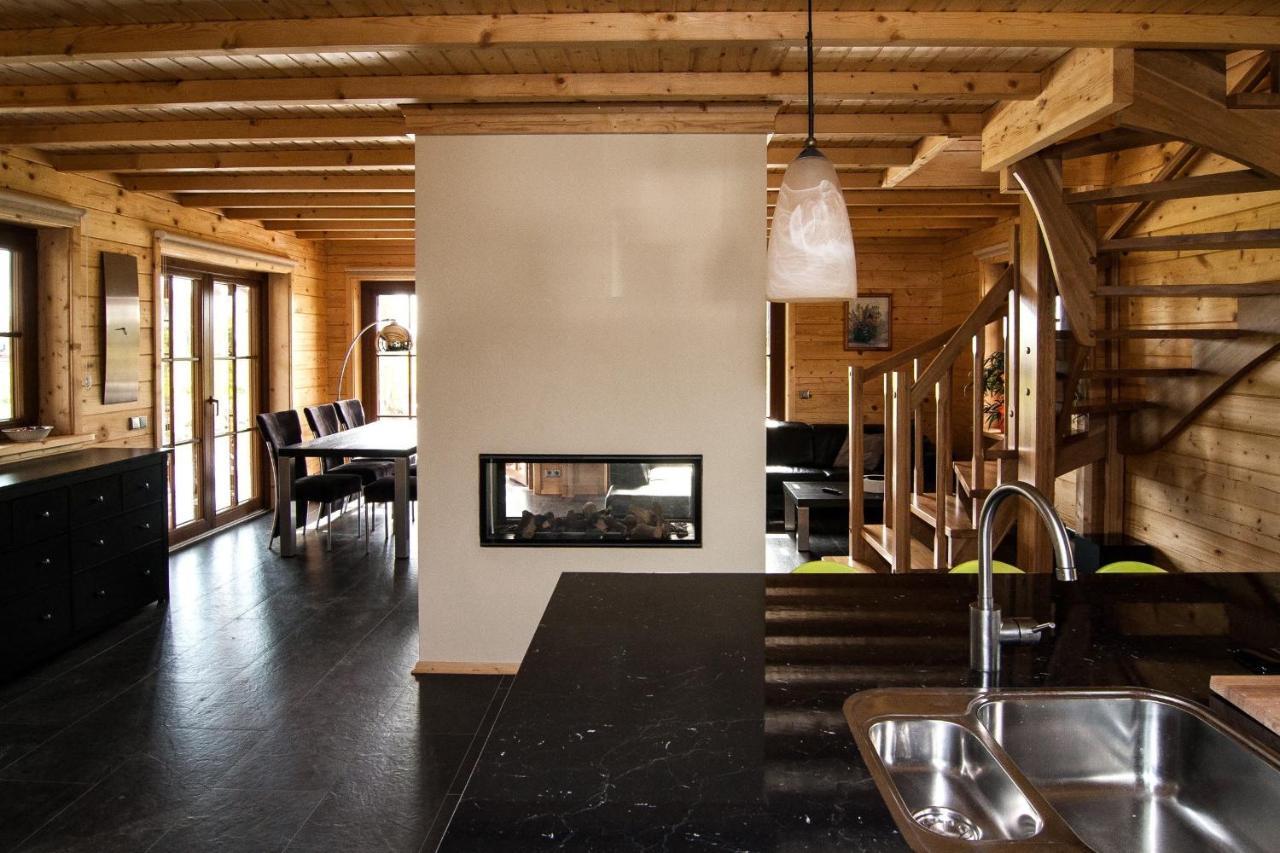 Houten Villa Tine Den Ham Exterior foto