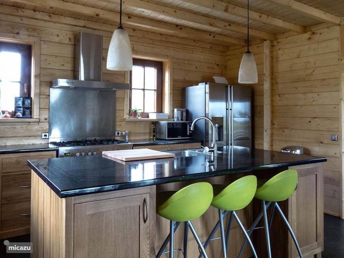 Houten Villa Tine Den Ham Exterior foto
