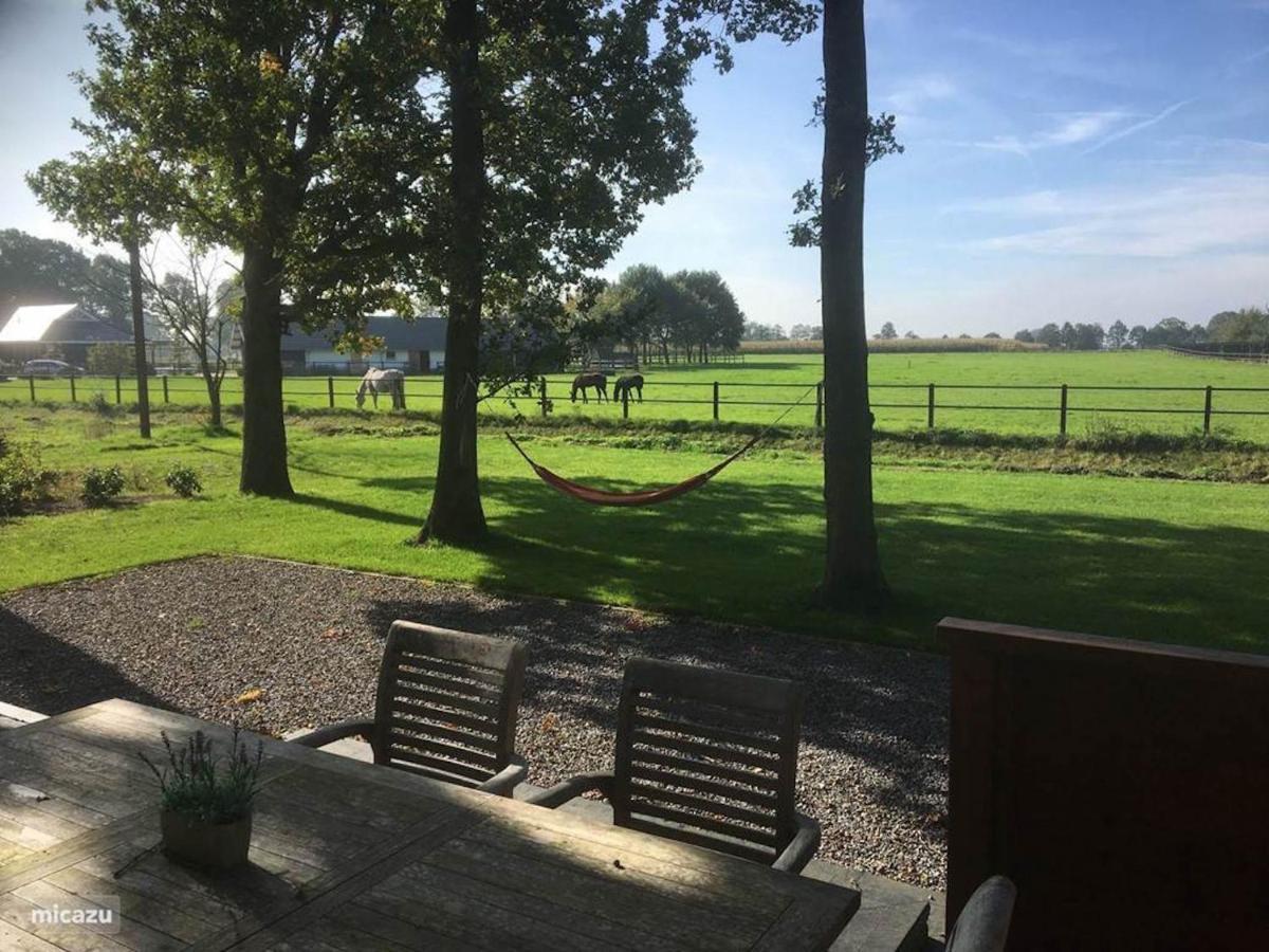 Houten Villa Tine Den Ham Exterior foto