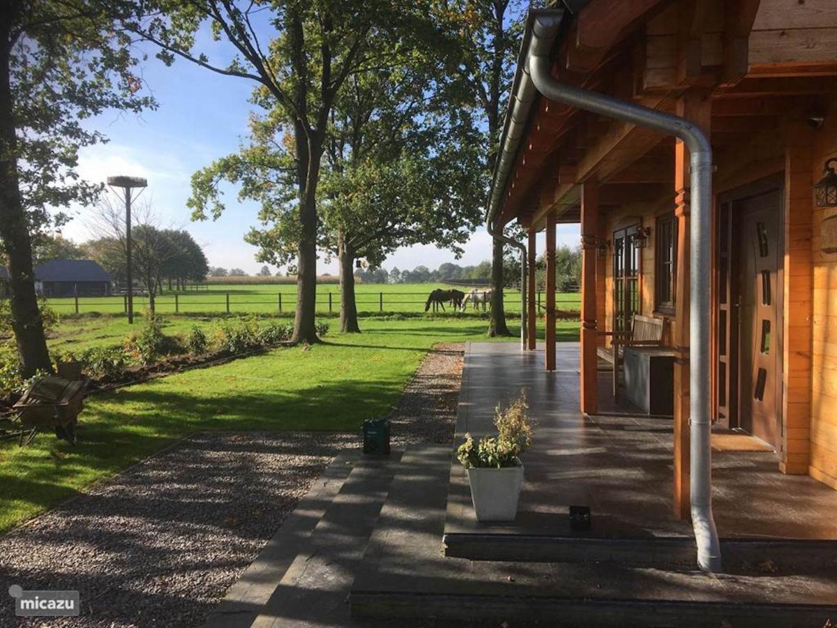 Houten Villa Tine Den Ham Exterior foto