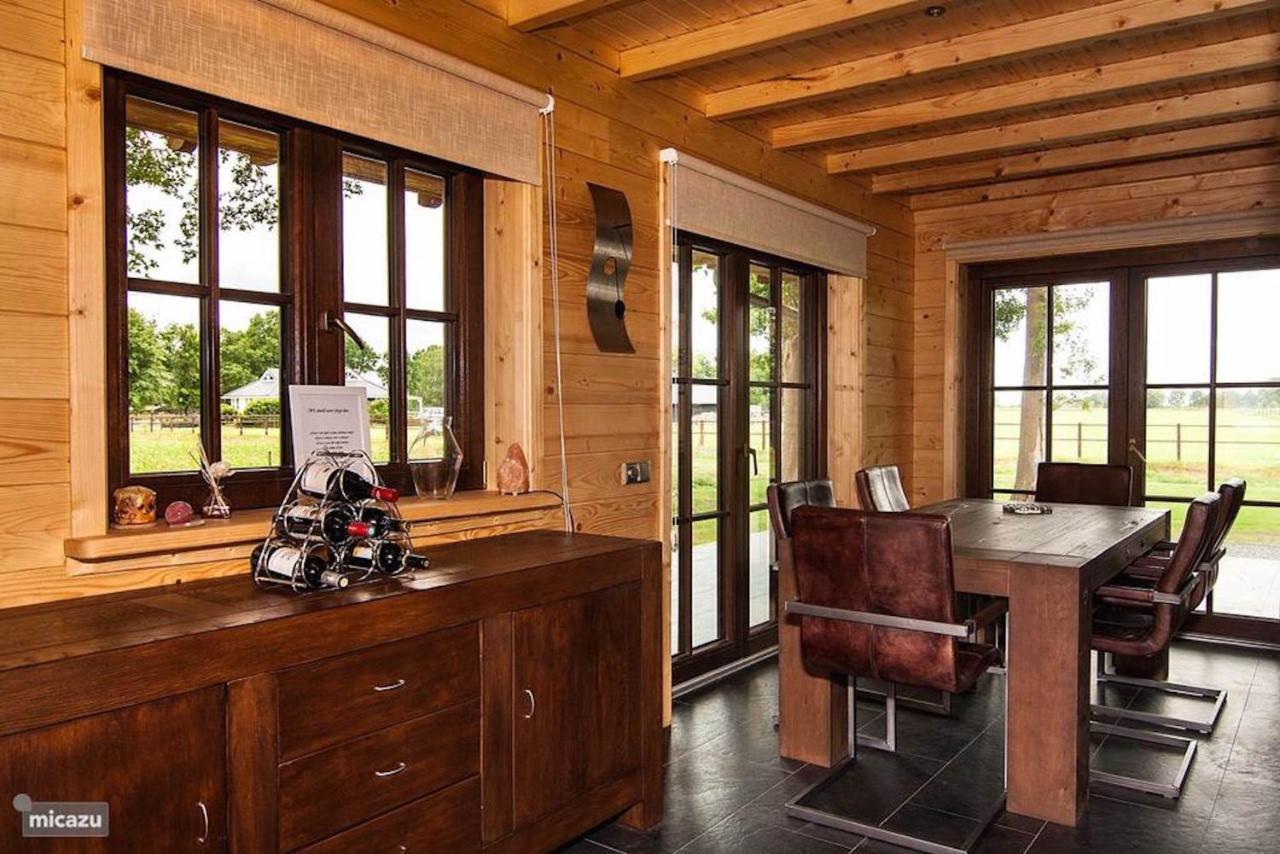 Houten Villa Tine Den Ham Exterior foto